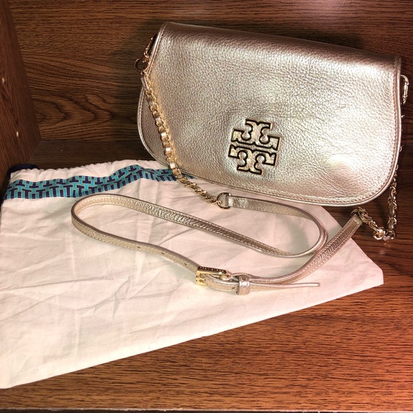 Tory Burch Handbags - Authentic Tory Burch Britten Crossbody/Clutch Bag